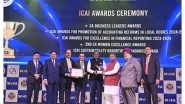 Business News | HDFC Life Wins ICAI Award for Best Financial Reporting for 2023-24