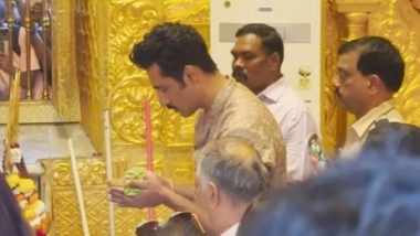 Entertainment News | Vicky Kaushal Offers Prayers at Babulnath Temple for Success of 'Chhaava'