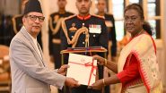 World News | President Murmu Receives Credentials from Envoys of Five Nations