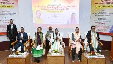 India News | Assam Governor Interacts with Farmers, Artisans, Weavers and Entrepreneurs at CIT in Kokrajhar