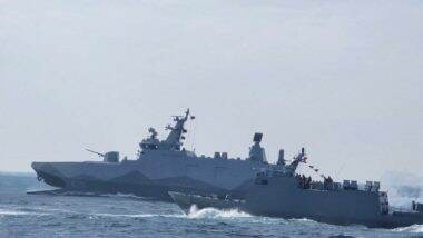 World News | Taiwan Records 9 Chinese Vessels, 8 Aircrafts Around Its Territory