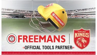 Business News | FREEMANS Joins Forces with Punjab Kings as Their 'Official Tools Partner' for IPL 2025