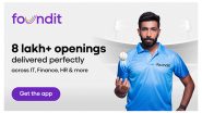 Business News | Jobs Platform, Foundit Signs on Jasprit Bumrah as Brand Ambassador