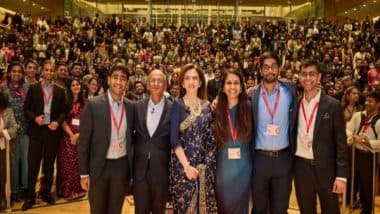 Entertainment News | In Pics: Nita Ambani at Harvard India Conference 2025 as Keynote Speaker