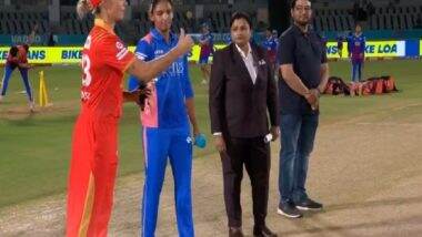 Sports News | WPL: Mumbai Indians Win Toss, Opt to Bowl Against Gujarat Giants