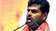 India News | Tamil Nadu: Annamalai Writes to DGP Regarding Mishandling of His Security Detail