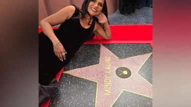 Entertainment News | Mindy Kaling Honoured with Star on Hollywood Walk of Fame, Praises Ex-boyfriend BJ Novak