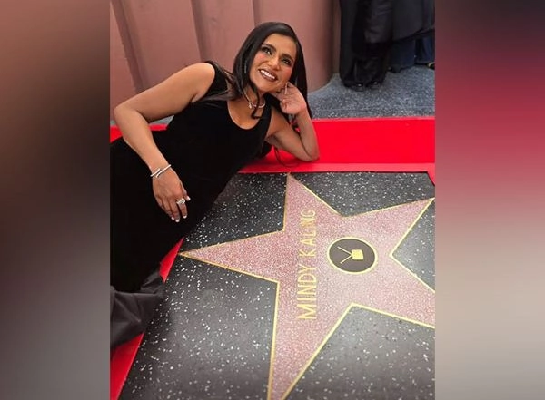 Entertainment News | Mindy Kaling Honoured with Star on Hollywood Walk of Fame, Praises Ex-boyfriend BJ Novak