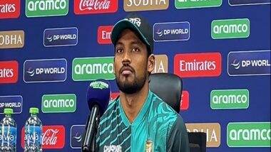 Sports News | Najmul Hossain Shanto Focused on Execution as Bangladesh Gears Up for India Clash