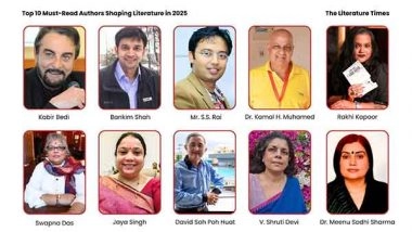 Business News | Top 10 Must-Read Authors Shaping Literature in 2025 - The Literary Titans