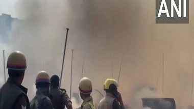 India News | UP: Fire Breaks out at Warehouse in Noida, None Hurt