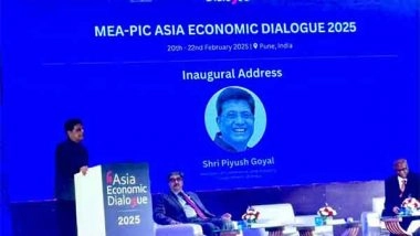 World News | Asia Economic Dialogue 2025 Begins in Pune, Focuses on Resilience and Global Economic Challenges