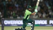 Sports News | Champions Trophy: Spin Demons Continue to Haunt Babar Azam in ODIs, Will It Be Same Against India?