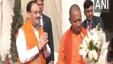 India News | Health Minister JP Nadda Visits Mahakumbh with Family