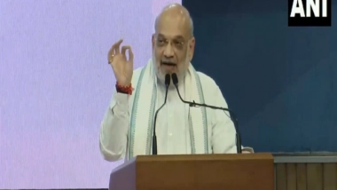 India News | Maharashtra: Amit Shah Praises CM Fadnavis for Efficient Execution of PMAY-G