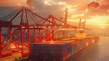 Business News | India's Ports Sector Set for Major Growth with 500-550 MTPA Capacity Expansion Annually by FY2028
