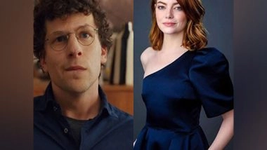 Entertainment News | Jesse Eisenberg Calls Emma Stone His 'fairy Godmother' After Securing Win for 'A Real Pain' at Film Independent Spirit Awards 2025