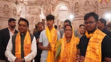 India News | Odisha CM Mohan Charan Majhi Offers Prayers at Ayodhya's Ram Temple