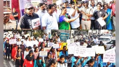 Business News | Sanghamitra 'Peace Walk' - Rotary International District 3234's United Efforts with Queen Mary's College to Combat Drug Addiction
