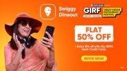 Business News | Swiggy Brings Back GIRF 2025 - India's Biggest Dining Out Festival with Unbeatable Deals & Unforgettable Experiences