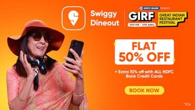 Business News | Swiggy Brings Back GIRF 2025 - India's Biggest Dining Out Festival with Unbeatable Deals & Unforgettable Experiences
