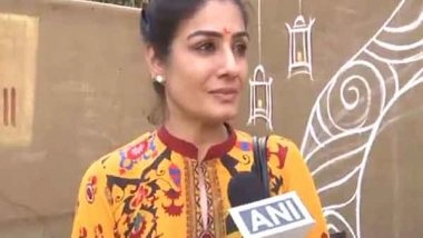 Entertainment News | Raveena Tandon, Daughter Rasha Seek Spiritual Blessings at Mahakumbh