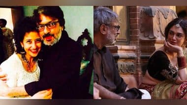 Entertainment News | Manisha Koirala, Aditi Rao Hydari Extend Birthday Wishes to Ace Filmmaker Sanjay Leela Bhansali