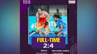 Sports News | FIH Hockey Pro League: Reigning Champions Netherlands Beat India 4-2