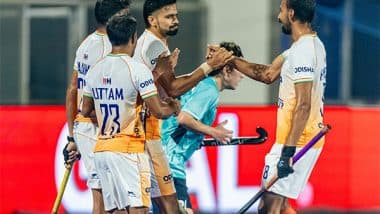 Sports News | FIH Hockey Pro League: Sam Ward's Brace Powers England to 3-2 Win over India