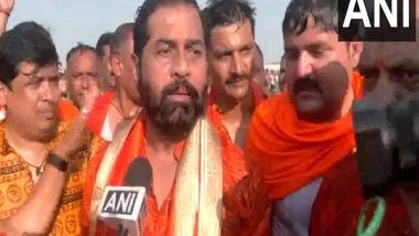 India News | Mahatashtra Dy CM Visits Mahakumbh with Family, Takes Holy Dip in Sangam