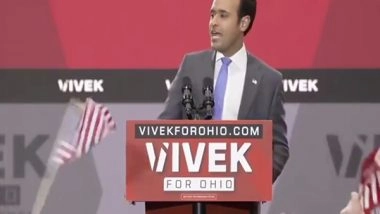 World News | Indian-origin Vivek Ramaswamy Announces Candidature for Ohio Governor