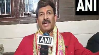 India News | Kejriwal Has Been out of Power Due to 'corruption' and 'intention to Deceive' , Says BJP MP Manoj Tiwari