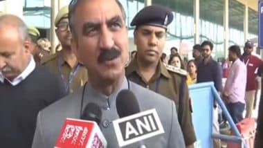 India News | 'India's Culture and Hindutva is World-famous': Himachal Pradesh CM Sukhu After Arriving for Mahakumbh