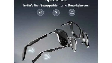 Business News | Focally Introduces Spectunes: The World's Most Customizable Smart Glasses with Swappable Frames & 16.7M Color Lenses