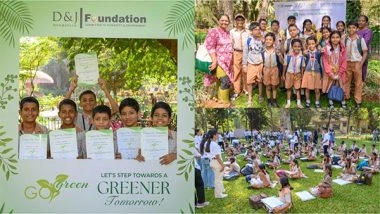 Business News | Don and Julio Foundation's Annual CSR Activity Inspires Young Minds