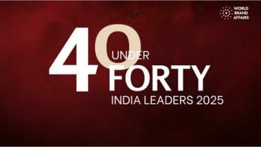 Business News | 40 Under 40 India 2025: Leaders Paving the Path to Innovation and Progress