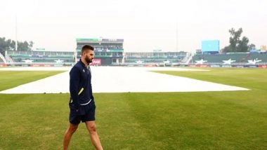 Sports News | Champions Trophy: Incessant Rain in Rawalpindi Forces Australia-South Africa Clash to Be Called off