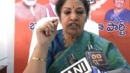 India News | Andhra BJP President Purandeswari Appeals for Support to NDA Candidates in MLC Polls