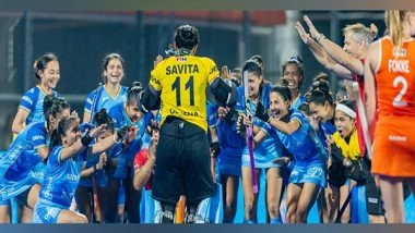Sports News | FIH Hockey Pro League: India Women's Team Scripts Remarkable Comeback to Beat Netherlands 2-1 in Shootout