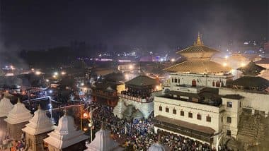 World News | Nepal's Pashupatinath Temple Comes Alive with Flow of Devotees