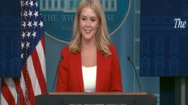 World News | White House Press Secretary Supports Federal Judge's Ruling on Denying AP Access to WH Events