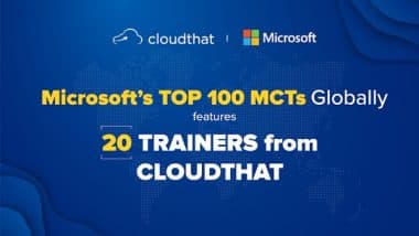 Business News | Microsoft Announces Its Global List of Top 100 MCTs: Indian Company CloudThat Dominates with 20 Trainers in Top 100