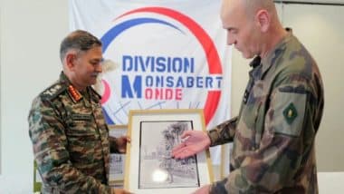 World News | Army Chief Visits French Army's 3rd Division, Discusses Joint Training Plans Including Exercise SHAKTI