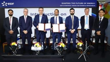 Business News | EDF India and Actis Announce Strategic Partnership to Develop Advanced Metering Infrastructure in India