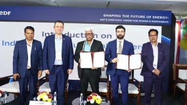 Business News | Coal India Limited and EDF India Announce Partnership to Develop Pumped Storage Project in India