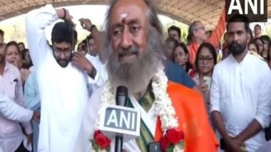 India News | 'Somnath Has Come to Bless Everyone,' Says Spiritual Leader Sri Sri Ravishankar