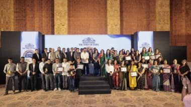 Business News | Gujarat Celebrates Educational Excellence at Times Education Icons