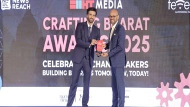 Business News | Bloom Wins Best Travel Tech 2025 Industry Award Underscores Brand's Technological Excellence