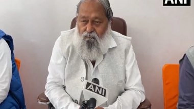 India News | Anil Vij Claims BJP's Popularity Has Forced Other Parties out of Ambala Elections
