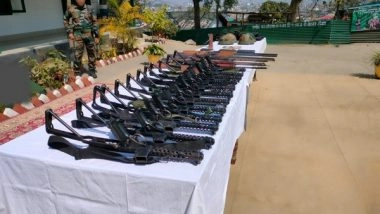 India News | Security Forces Recover 48 Illegal Weapons in Manipur